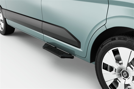 Sidosteg framdörr Renault Master 2024- Nissan Interstar 2024- Svart